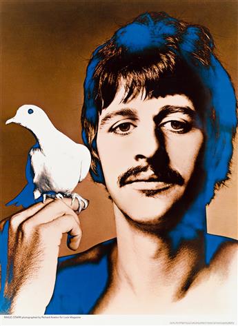 RICHARD AVEDON (1923-2004).  [THE BEATLES / LOOK MAGAZINE]. Group of 4 posters, banner & magazine. 1967. Set of four is 31x22½ inches,